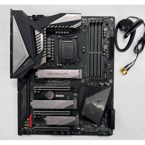 Материнская плата Gigabyte Z390 AORUS ULTRA (s1151-v2, Intel Z390) (Восстановлено продавцом, 867525) купить в Украине: Киев, Днепр, Харьков, Одесса  | Проверка совместимости, низкая цена, отзывы, характеристики от TELEMART фото