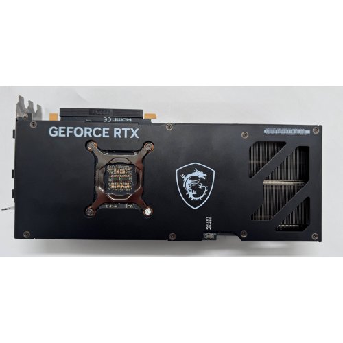 Відеокарта MSI GeForce RTX 4080 SUPER GAMING X SLIM 16384MB (RTX 4080 SUPER 16G GAMING X SLIM) (Відновлено продавцем, 867541) купити в Україні: Київ, Львів, Хмельницький, Тернопіль, Івано-Франківськ | Перевірка сумісності, низька ціна, відгуки, характеристики від TELEMART фото