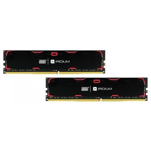 Озу GoodRAM DDR4 16GB (2x8GB) 2400Mhz IRDM Black (IR-2400D464L15S/16GDC) (Восстановлено продавцом, 867552) купить в Украине: Киев, Днепр, Харьков, Одесса  | Проверка совместимости, низкая цена, отзывы, характеристики от TELEMART фото