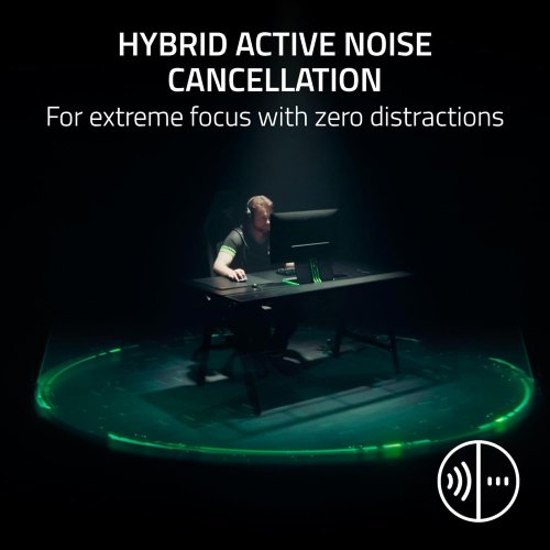 Навушники Razer BlackShark V3 Pro for Playstation (RZ04-05400500-R3G1) Black купити в Україні: Київ, Львів, Хмельницький, Тернопіль, Івано-Франківськ | Низька ціна, відгуки, характеристики від TELEMART фото