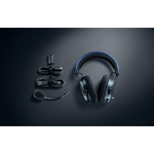 Навушники Razer BlackShark V3 Pro for Playstation (RZ04-05400500-R3G1) Black купити в Україні: Київ, Львів, Хмельницький, Тернопіль, Івано-Франківськ | Низька ціна, відгуки, характеристики від TELEMART фото