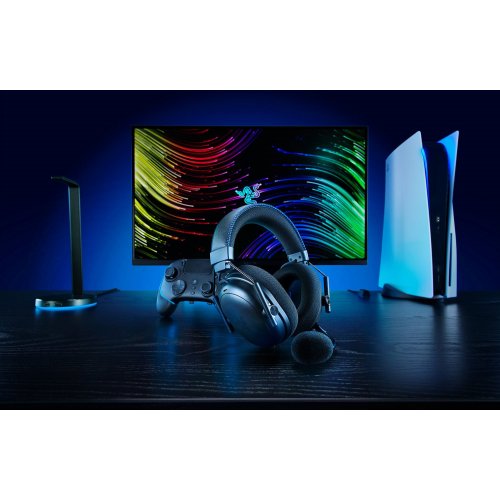 Навушники Razer BlackShark V3 Pro for Playstation (RZ04-05400500-R3G1) Black купити в Україні: Київ, Львів, Хмельницький, Тернопіль, Івано-Франківськ | Низька ціна, відгуки, характеристики від TELEMART фото