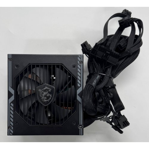Блок живлення MSI MAG 750W PCIE5 (A750BN) (Відновлено продавцем, 867680) купити в Україні: Київ, Львів, Хмельницький, Тернопіль, Івано-Франківськ | Перевірка сумісності, низька ціна, відгуки, характеристики від TELEMART фото