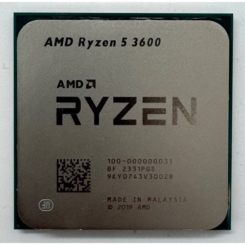 Процессор AMD Ryzen 5 3600 3.6(4.2)GHz 32MB sAM4 Tray (100-000000031) (Восстановлено продавцом, 867685) купить в Украине: Киев, Днепр, Харьков, Одесса  | Проверка совместимости, низкая цена, отзывы, характеристики от TELEMART фото