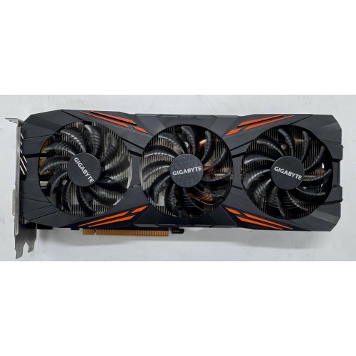 Відеокарта Gigabyte GeForce GTX 1080 G1 Gaming 8192MB (GV-N1080G1 GAMING-8GD) (Відновлено продавцем, 867688) купити в Україні: Київ, Львів, Хмельницький, Тернопіль, Івано-Франківськ | Перевірка сумісності, низька ціна, відгуки, характеристики від TELEMART фото