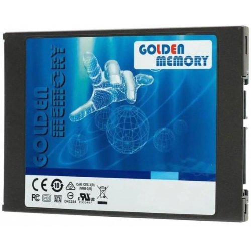 SSD-диск Golden Memory 512GB 2.5" (GMSSD512GB) купить в Украине: Киев, Днепр, Харьков, Одесса  | Проверка совместимости, низкая цена, отзывы, характеристики от TELEMART фото