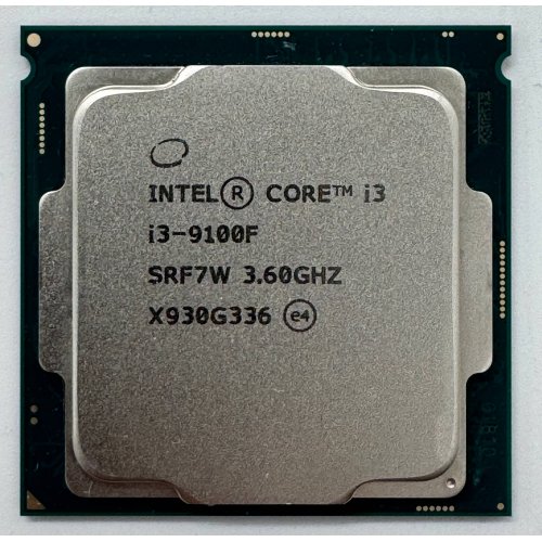 Процессор Intel Core i3-9100F 3.6(4.2)GHz 6MB s1151 Tray (CM8068403358820) (Восстановлено продавцом, 867715) купить в Украине: Киев, Днепр, Харьков, Одесса  | Проверка совместимости, низкая цена, отзывы, характеристики от TELEMART фото