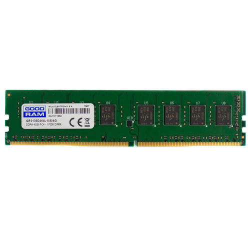 Озу GoodRAM DDR4 4GB 2133MHz (GR2133D464L15S/4G) (Восстановлено продавцом, 867725) купить в Украине: Киев, Днепр, Харьков, Одесса  | Проверка совместимости, низкая цена, отзывы, характеристики от TELEMART фото