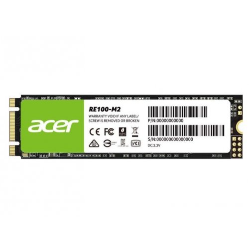 SSD-диск Acer RE100 3D NAND 2TB M.2 (2280 SATA) (BL.9BWWA.116) купити в Україні: Київ, Львів, Хмельницький, Тернопіль, Івано-Франківськ | Перевірка сумісності, низька ціна, відгуки, характеристики від TELEMART фото