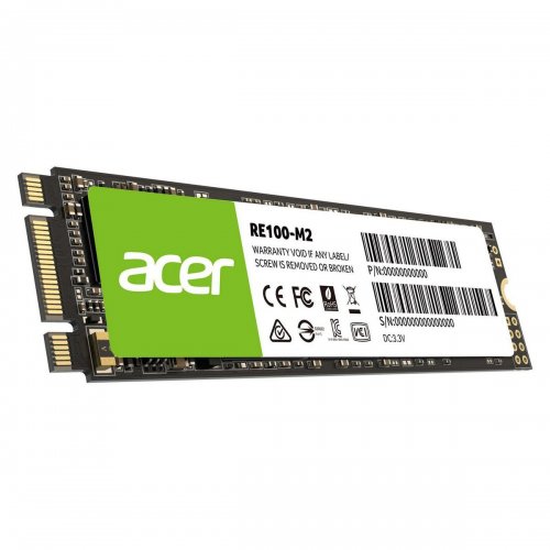 SSD-диск Acer RE100 3D NAND 2TB M.2 (2280 SATA) (BL.9BWWA.116) купити в Україні: Київ, Львів, Хмельницький, Тернопіль, Івано-Франківськ | Перевірка сумісності, низька ціна, відгуки, характеристики від TELEMART фото