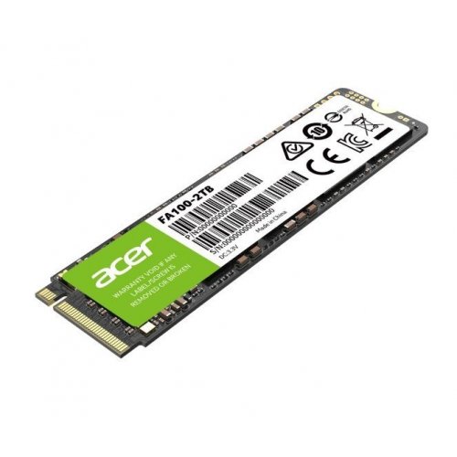 SSD-диск Acer FA100 3D NAND TLC 2TB M.2 (2280 PCI-E) NVMe 1.4 (BL.9BWWA.121) купить в Украине: Киев, Днепр, Харьков, Одесса  | Проверка совместимости, низкая цена, отзывы, характеристики от TELEMART фото