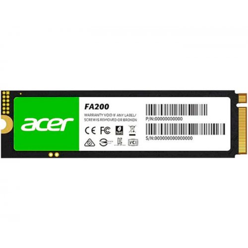 SSD-диск Acer FA200 3D NAND TLC 2TB M.2 (2280 PCI-E) NVMe x4 (BL.9BWWA.125) купить в Украине: Киев, Днепр, Харьков, Одесса  | Проверка совместимости, низкая цена, отзывы, характеристики от TELEMART фото