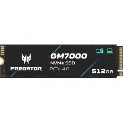 SSD-диск Acer Predator GM7000 3D NAND TLC 512GB M.2 (2280 PCI-E) NVMe x4 (BL.9BWWR.104)