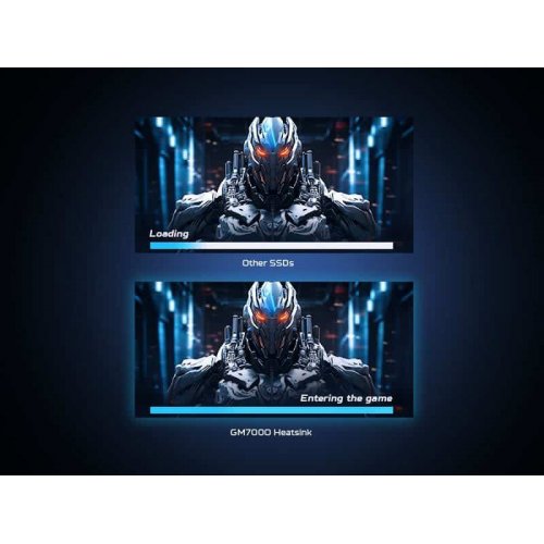 SSD-диск Acer Predator GM7000 3D NAND TLC 4TB with Heatsink M.2 (2280 PCI-E) NVMe x4 (BL.9BWWR.124) купити в Україні: Київ, Львів, Хмельницький, Тернопіль, Івано-Франківськ | Перевірка сумісності, низька ціна, відгуки, характеристики від TELEMART фото