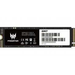 SSD-диск Acer Predator GM7 3D NAND TLC 4TB M.2 (2280 PCI-E) NVMe x4 (BL.9BWWR.120)