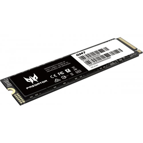 SSD-диск Acer Predator GM7 3D NAND TLC 4TB M.2 (2280 PCI-E) NVMe x4 (BL.9BWWR.120) купить в Украине: Киев, Днепр, Харьков, Одесса  | Проверка совместимости, низкая цена, отзывы, характеристики от TELEMART фото