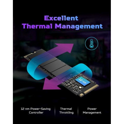 SSD-диск Acer Predator GM7 3D NAND TLC 4TB M.2 (2280 PCI-E) NVMe x4 (BL.9BWWR.120) купить в Украине: Киев, Днепр, Харьков, Одесса  | Проверка совместимости, низкая цена, отзывы, характеристики от TELEMART фото