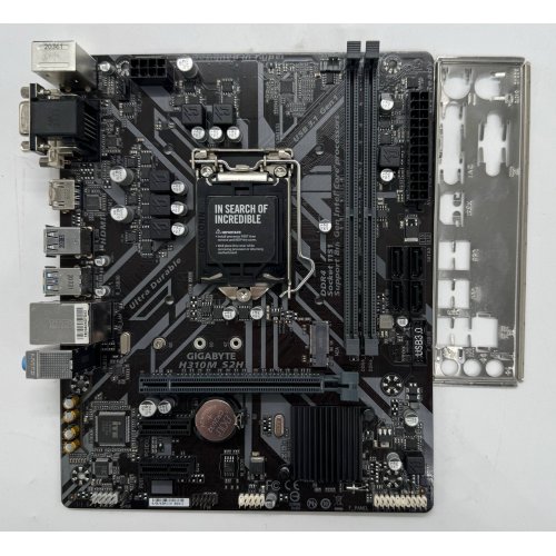 Материнська плата Gigabyte H310M S2H (s1151-V2, Intel H310) (Відновлено продавцем, 867757) купити в Україні: Київ, Львів, Хмельницький, Тернопіль, Івано-Франківськ | Перевірка сумісності, низька ціна, відгуки, характеристики від TELEMART фото