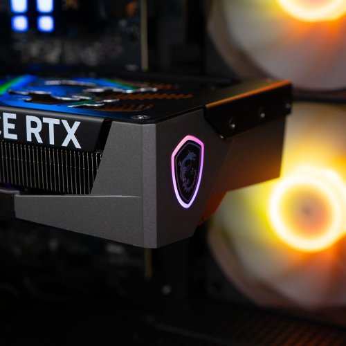 Комп'ютер Dragon Lucky Nyx Powered_by MSI (RTX 5080+R7 9800X3D) Black купити в Україні: Київ, Львів, Хмельницький, Тернопіль, Івано-Франківськ | Низька ціна, відгуки, характеристики від TELEMART фото