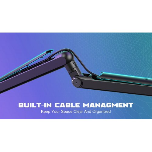 Уцінка стійка пантограф Fifine BM88 White (Розкрита упаковка, 867762) купити в Україні: Київ, Львів, Хмельницький, Тернопіль, Івано-Франківськ | Низька ціна, відгуки, характеристики від TELEMART фото