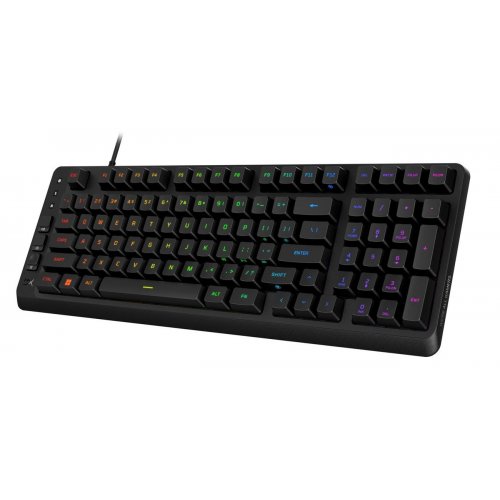 Клавиатура HyperX Eve 1800 RGB (B7JE0AA) Black купить в Украине: Киев, Днепр, Харьков, Одесса  | Низкая цена, отзывы, характеристики от TELEMART фото