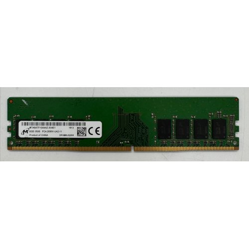 Озу Micron DDR4 8GB 2666Mhz (MTA8ATF1G64AZ-2G6E1) (Восстановлено продавцом, 867791) купить в Украине: Киев, Днепр, Харьков, Одесса  | Проверка совместимости, низкая цена, отзывы, характеристики от TELEMART фото