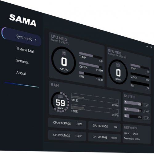 Уценка готовая сво SAMA Q70 360 (Q70-BKWAYNO3-G) Black (Вскрытая упаковка, 867797) купить в Украине: Киев, Днепр, Харьков, Одесса  | Проверка совместимости, низкая цена, отзывы, характеристики от TELEMART фото