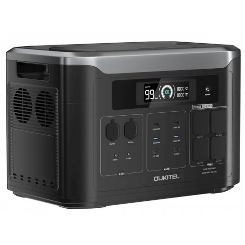 Зарядная станция OUKITEL BP3000E 3200W 2048Wh купить в Украине: Киев, Днепр, Харьков, Одесса  | Низкая цена, отзывы, характеристики от TELEMART фото