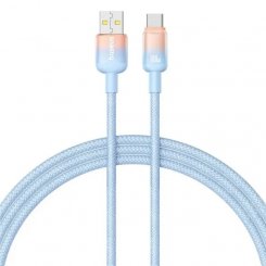 Кабель Baseus Discolor Series USB to USB Type-C 100W 1m (P10374903311-00) Blue