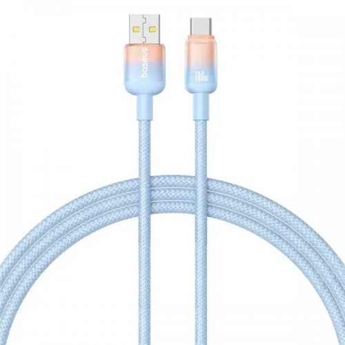 

Baseus Discolor Series USB to USB Type-C 100W 1m (P10374903311-00) Blue