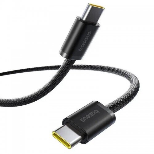 Кабель Baseus Dynamic 4 Series USB Type-C to USB Type-C 100W 1m (P10381400111-00) Black купити в Україні: Київ, Львів, Хмельницький, Тернопіль, Івано-Франківськ | Низька ціна, відгуки, характеристики від TELEMART фото