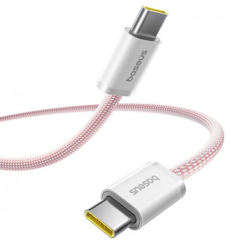Кабель Baseus Dynamic 4 Series USB Type-C to USB Type-C 100W 1m (P10381400411-00) Pink купити в Україні: Київ, Львів, Хмельницький, Тернопіль, Івано-Франківськ | Низька ціна, відгуки, характеристики від TELEMART фото