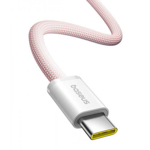 Кабель Baseus Dynamic 4 Series USB Type-C to USB Type-C 100W 1m (P10381400411-00) Pink купити в Україні: Київ, Львів, Хмельницький, Тернопіль, Івано-Франківськ | Низька ціна, відгуки, характеристики від TELEMART фото