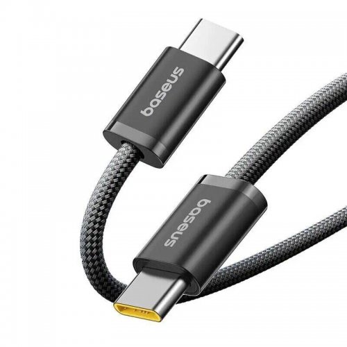 Кабель Baseus Dynamic 4 Series USB Type-C to USB Type-C 100W 2m (P10381400112-00) Black купить в Украине: Киев, Днепр, Харьков, Одесса  | Низкая цена, отзывы, характеристики от TELEMART фото