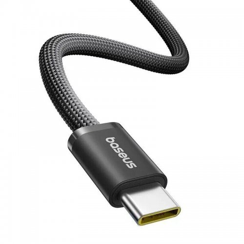 Кабель Baseus Dynamic 4 Series USB Type-C to USB Type-C 100W 2m (P10381400112-00) Black купить в Украине: Киев, Днепр, Харьков, Одесса  | Низкая цена, отзывы, характеристики от TELEMART фото