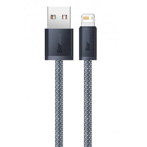 Кабель Baseus Dynamic Series USB to Lightning 2.4A 2m (CALD000516) Slate Gray купить в Украине: Киев, Днепр, Харьков, Одесса  | Низкая цена, отзывы, характеристики от TELEMART фото