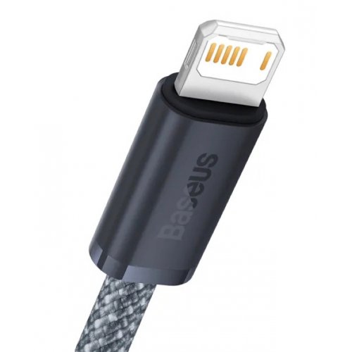 Кабель Baseus Dynamic Series USB to Lightning 2.4A 2m (CALD000516) Slate Gray купить в Украине: Киев, Днепр, Харьков, Одесса  | Низкая цена, отзывы, характеристики от TELEMART фото