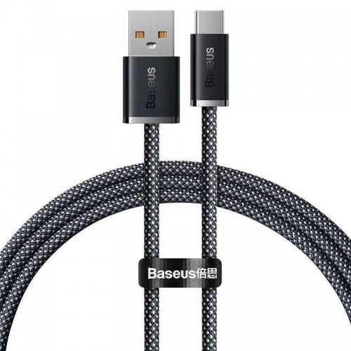 Кабель Baseus Dynamic Series USB to USB Type-C 100W 1m (CALD000616) Slate Gray купить в Украине: Киев, Днепр, Харьков, Одесса  | Низкая цена, отзывы, характеристики от TELEMART фото