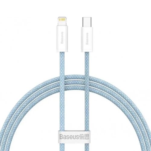 Кабель Baseus Dynamic Series USB Type-C to Lightning 20W 1m (CALD000003) Blue купить в Украине: Киев, Днепр, Харьков, Одесса  | Низкая цена, отзывы, характеристики от TELEMART фото