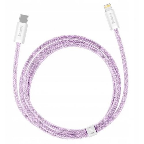 Кабель Baseus Dynamic Series USB Type-C to Lightning 20W 2m (CALD000105) Purple купить в Украине: Киев, Днепр, Харьков, Одесса  | Низкая цена, отзывы, характеристики от TELEMART фото
