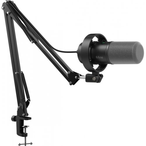 Мікрофон Fifine K688CT Black купити в Україні: Київ, Львів, Хмельницький, Тернопіль, Івано-Франківськ | Низька ціна, відгуки, характеристики від TELEMART фото