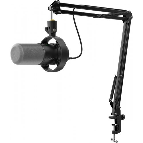 Мікрофон Fifine K688CT Black купити в Україні: Київ, Львів, Хмельницький, Тернопіль, Івано-Франківськ | Низька ціна, відгуки, характеристики від TELEMART фото