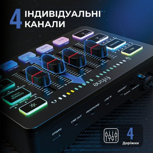 Набір для аудіозапису Fifine KS5 Black купити в Україні: Київ, Львів, Хмельницький, Тернопіль, Івано-Франківськ | Низька ціна, відгуки, характеристики від TELEMART фото