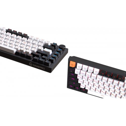 Клавиатура GamePro Asgard Valhalla Pro QLAB Sakura Switch Wireless (MK160-B-QS-PRO) Black купить в Украине: Киев, Днепр, Харьков, Одесса  | Низкая цена, отзывы, характеристики от TELEMART фото