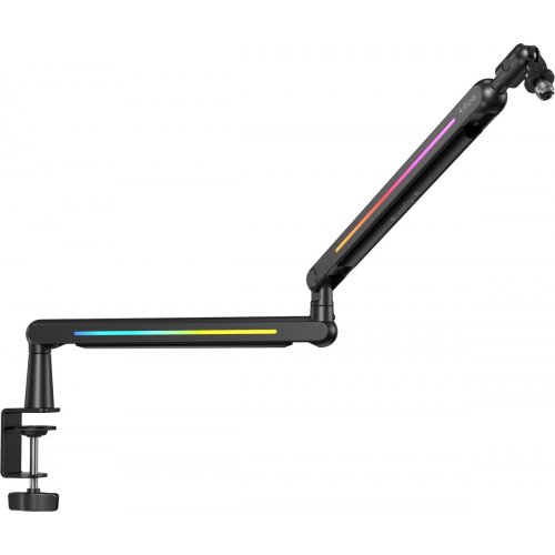 Стійка-пантограф Fifine BM88 Pro RGB Black купити в Україні: Київ, Львів, Хмельницький, Тернопіль, Івано-Франківськ | Низька ціна, відгуки, характеристики від TELEMART фото