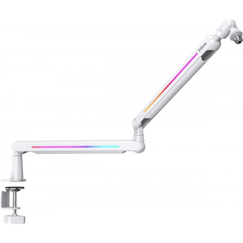 Стійка-пантограф Fifine BM88 Pro RGB White купити в Україні: Київ, Львів, Хмельницький, Тернопіль, Івано-Франківськ | Низька ціна, відгуки, характеристики від TELEMART фото