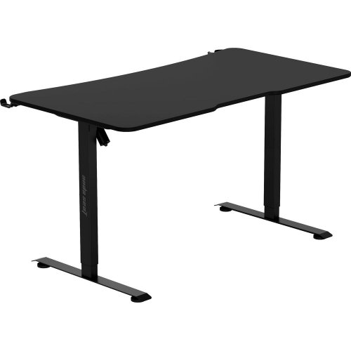 Компьютерный стол с электрорегулировкой высоты Anda Seat Xtreme E 140 (AD-D-DD1-1400-06-B) Black купить в Украине: Киев, Днепр, Харьков, Одесса  | Низкая цена, отзывы, характеристики от TELEMART фото