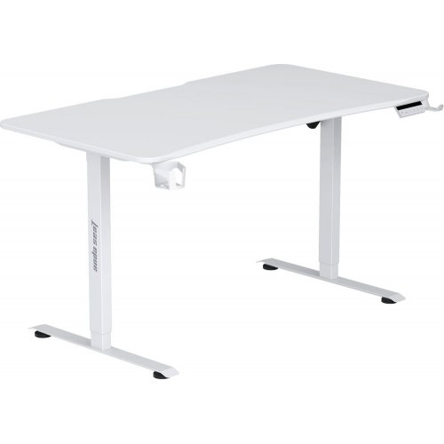 Компьютерный стол с электрорегулировкой высоты Anda Seat Xtreme E 140 (AD-D-DD1-1400-06-W) White купить в Украине: Киев, Днепр, Харьков, Одесса  | Низкая цена, отзывы, характеристики от TELEMART фото