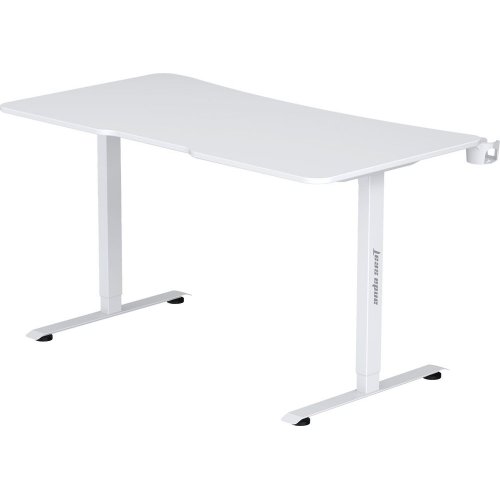 Компьютерный стол с электрорегулировкой высоты Anda Seat Xtreme E 140 (AD-D-DD1-1400-06-W) White купить в Украине: Киев, Днепр, Харьков, Одесса  | Низкая цена, отзывы, характеристики от TELEMART фото