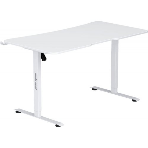 Компьютерный стол с электрорегулировкой высоты Anda Seat Xtreme E 140 (AD-D-DD1-1400-06-W) White купить в Украине: Киев, Днепр, Харьков, Одесса  | Низкая цена, отзывы, характеристики от TELEMART фото